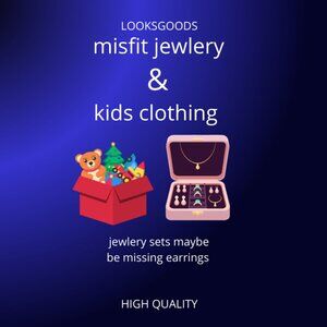 Jewelry set misfits and single kids items